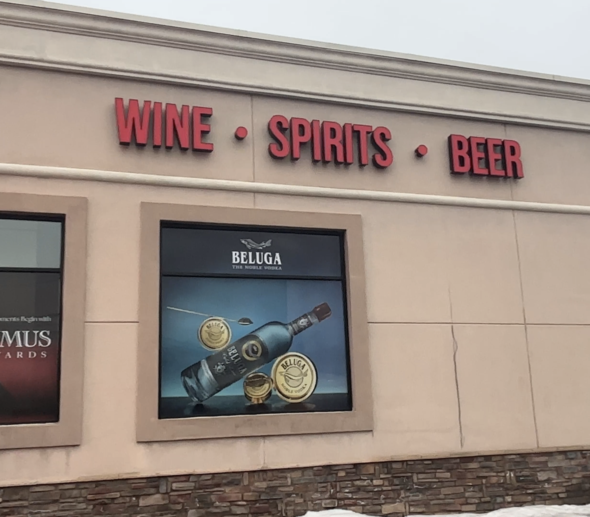 Custom channel letters exterior building sign